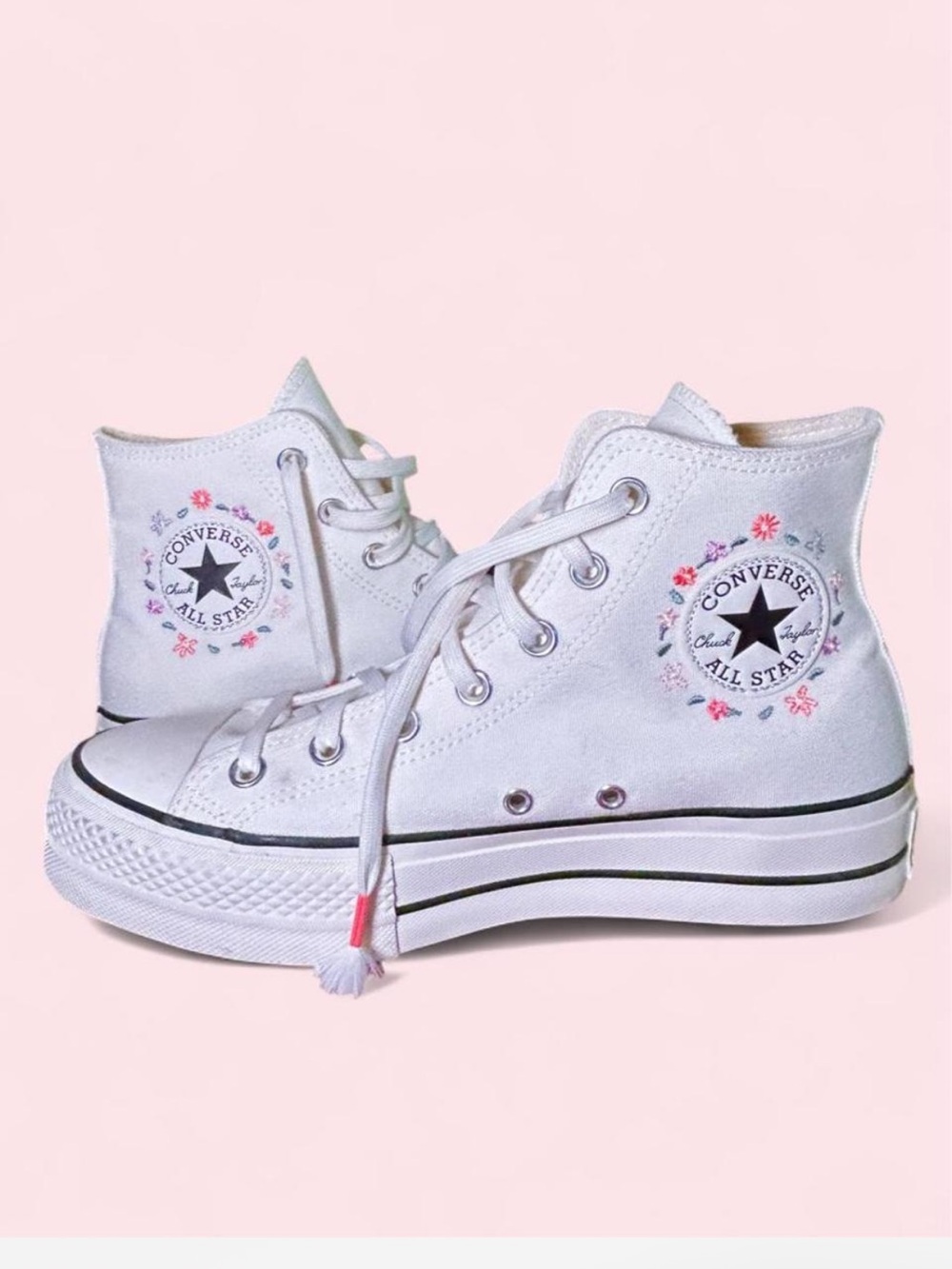 Converse Women’s Chuck Taylor All Star Platform Lift ‘Little Flowers’ size 9